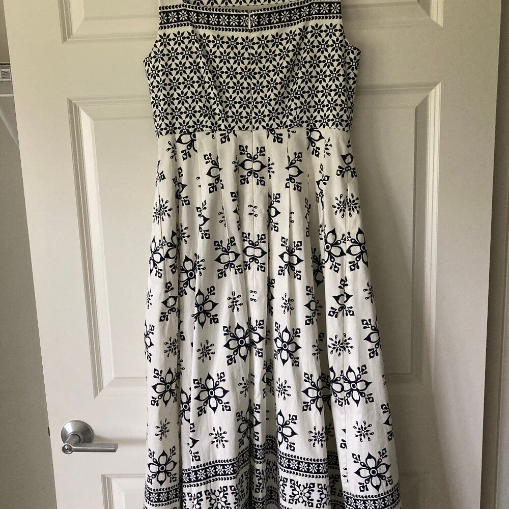 NWT Boden AUBREY Midi Cotton Sleeveless Dress 6L - Picture 6 of 11